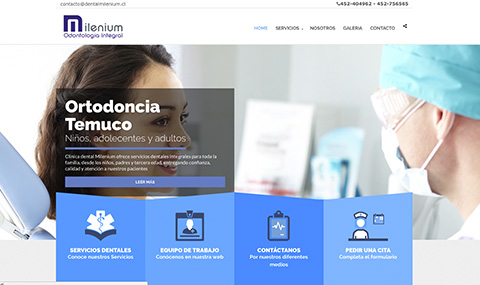 Diseño web dentistas Chile