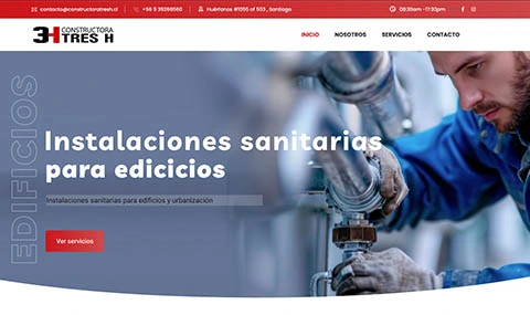 Constructoratresh - Web para constructoras