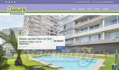 Diseño web Inmobiliaria La Serena