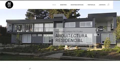 Páginas web Arquitectura Chile
