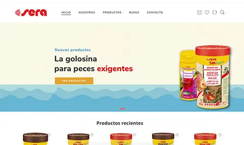 Sera Chile product para peces y acuarios