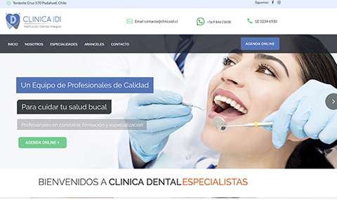 Diseñando para Clinica dental