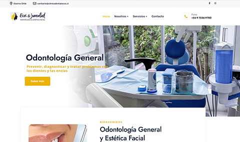 Diseño web clinica dental Osorno