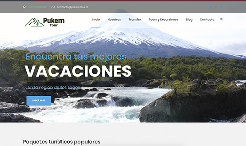 Diseño web Turismo